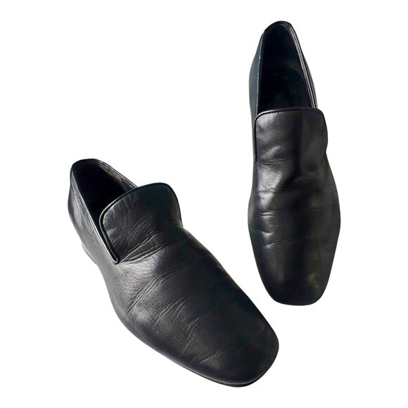 Rag Bone Tate Black Calfskin Loafers Made in Italy - Picture 1 of 10